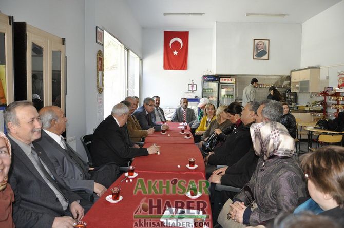 MHP Başkan Adayı Mansur Onay, ABZED Derneğini Ziyaret Etti
