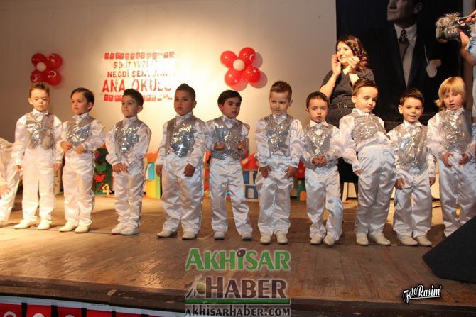 Şehit Yüzbaşı Necdi Şentürk Anaokulu 23 Nisanı  Çoşkuyla Kutladı