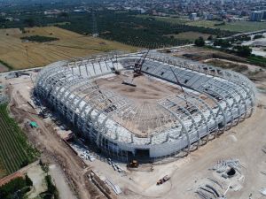 Spor Toto Akhisar Stadyumunda 13 Haziran 2017 tarihli son çalışmaları