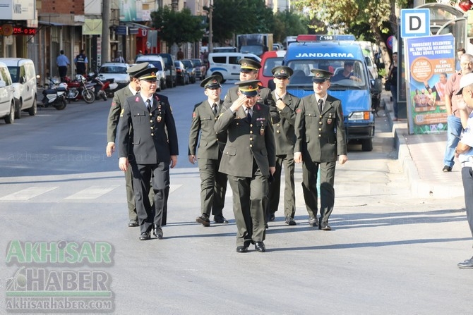 Akhisar'da 19 Eylül Gaziler günü törenle kutlandı 2