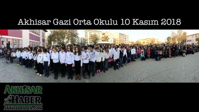Gazi Ortaokulu, Ata’sını saygıyla andı 3