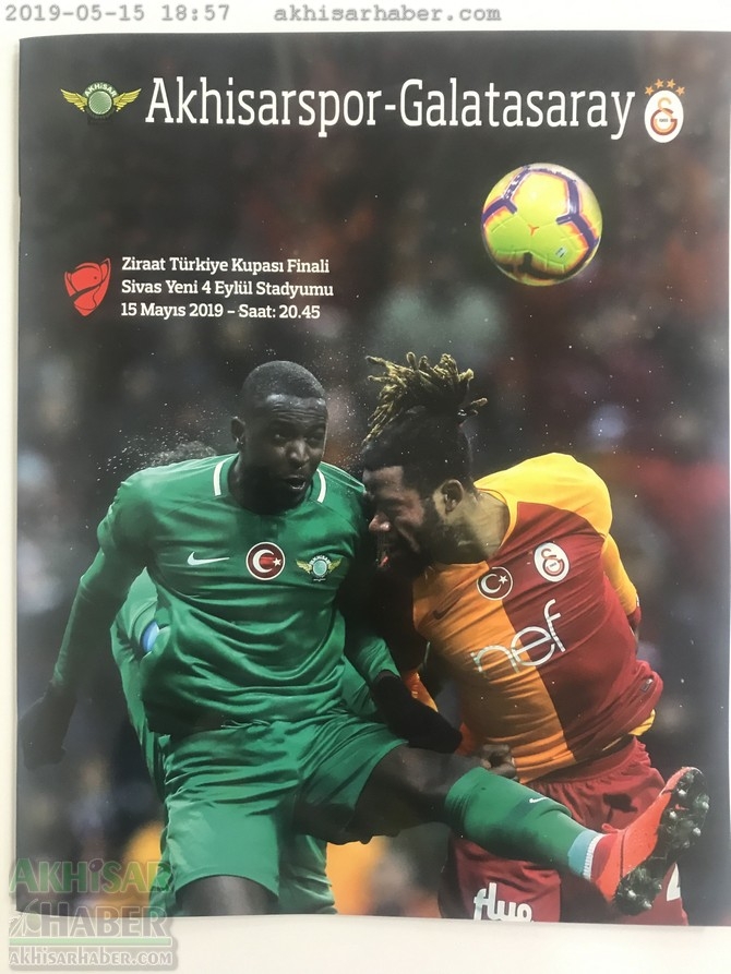 57. Ziraat Türkiye Kupasına özel hazırlanan FİNAL DERGİSİ 1