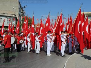 Cumhuriyet Bayramı 96.yıl Atatürk anıtı çelenk sunma töreni