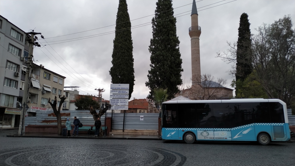 Akhisar Gülruh Yeni Camii restorasyon çalışmaları devam ediyor 2