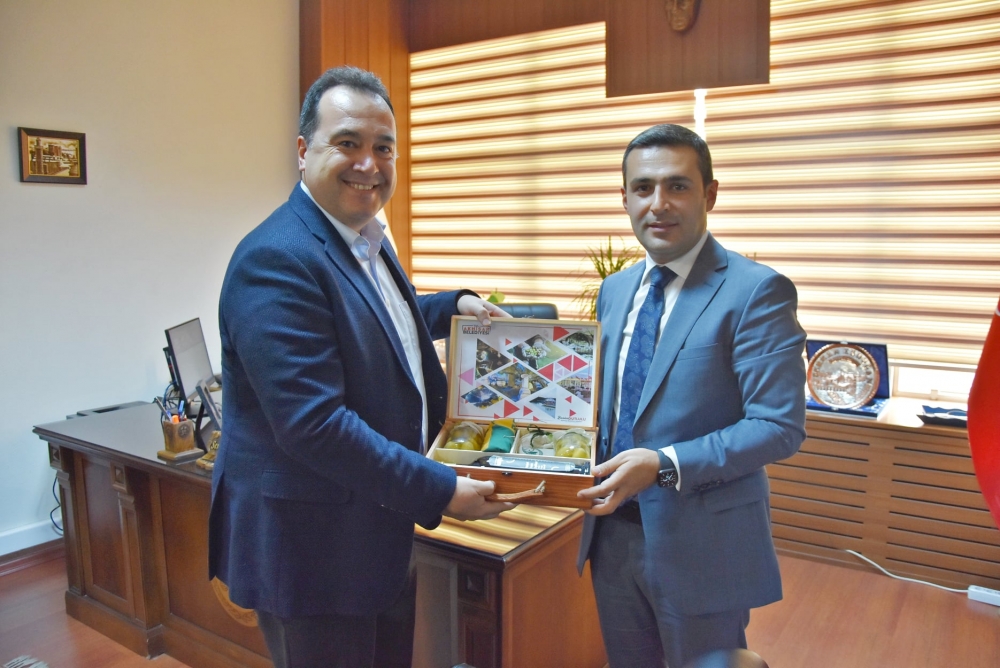 Belediye Başkanı Besim Dutlulu, Başsavcı ve Ağır Ceza Reisini ziyaret et 2