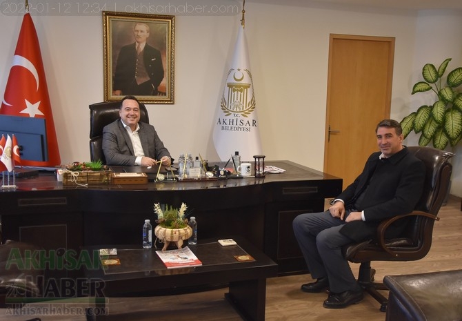 Bakkallar Odası Başkanı Zafer Kara'dan Başkan Dutlulu'ya ziyar 1