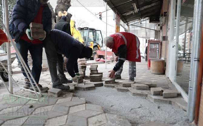 Akhisar Belediyesi Efendi ve Şeyhisa Mahallesi yol çalışmaları 2