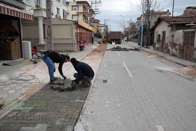 Akhisar Belediyesi Efendi ve Şeyhisa Mahallesi yol çalışmaları 7