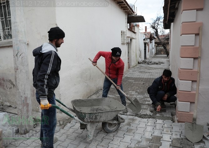 Akhisar Belediyesi Efendi ve Şeyhisa Mahallesi yol çalışmaları 8