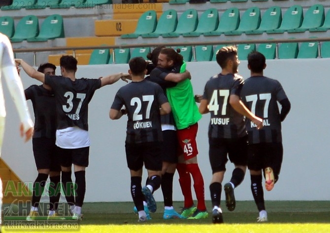 Akhisarspor, Ankara Demirspor maçı özel kareleri 1