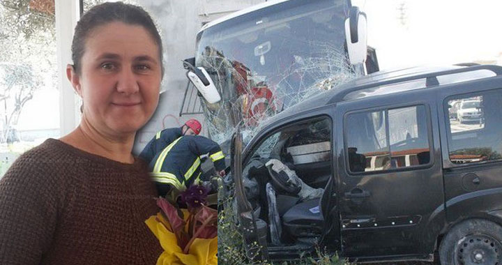 Kazada Ağır Yaralanan Bayan Hayatını Kaybetti