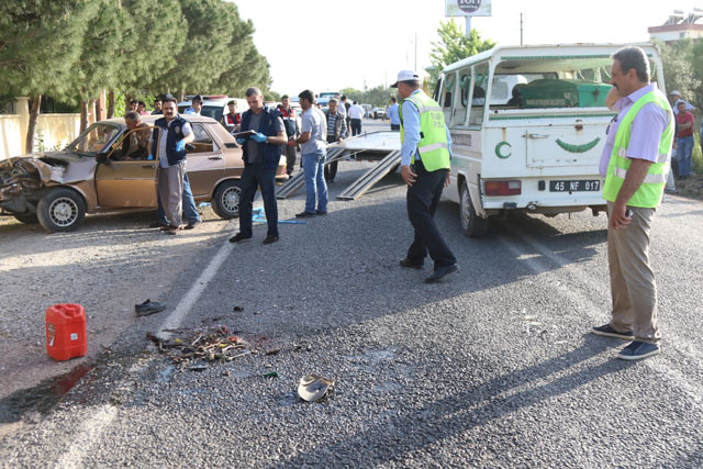 Akhisar'da Feci Kaza 1 Ölü