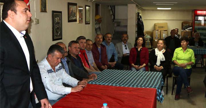 CHP Akhisar İlçe Teşkilat’ı 1 Mayıs’ı Kutladı