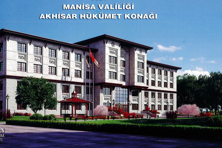 İşte Akhisar Kaymakamlığının Yeni Binası