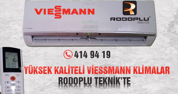 Yüksek kaliteli Viesmann klimalar Rodoplu Teknik'te