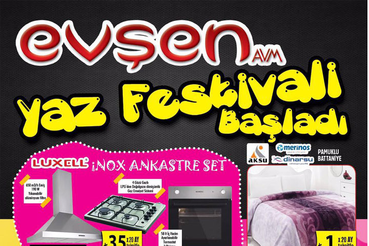 Evşen AVM’de Yaz Festivali başladı