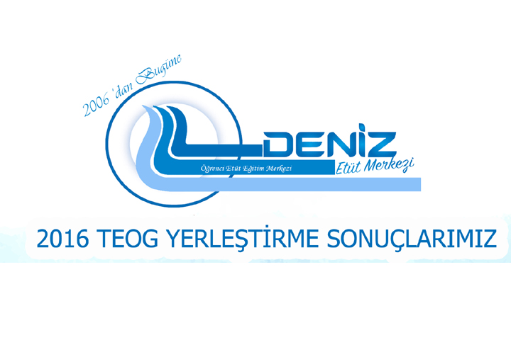 Deniz Etüt Merkezinin gurur tablosu