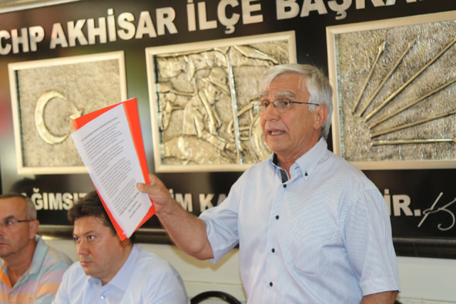 CHP Akhisar ilçe teşkilatı, saldırıyı kınadı