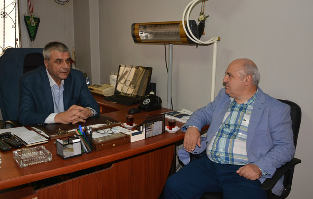 Briç Federasyonu Başkanı Nevzat Aydoğdu Akhisar'da
