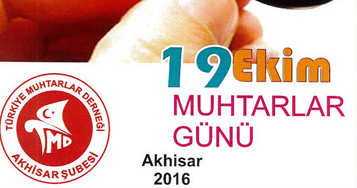 19 Ekim Muhtarlar Günü programı açıklandı!