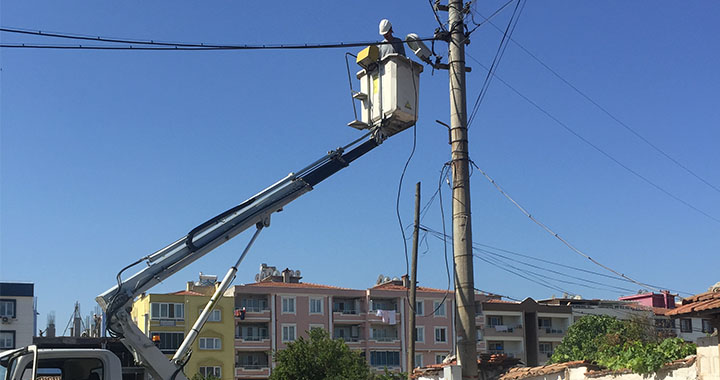 Seyit Ahmet Mahallesinde elektrik kesintisi