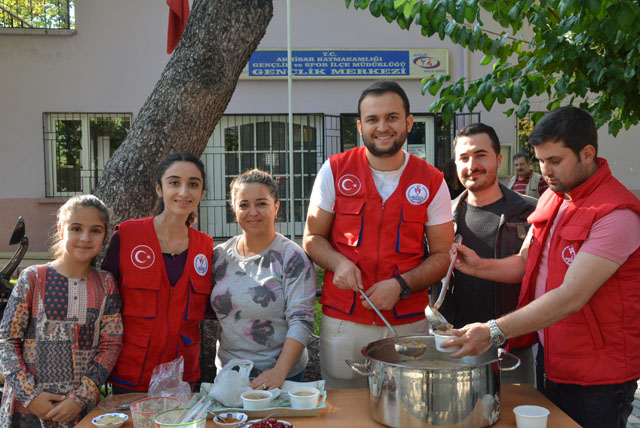 Gençlik Spor İlçe Müdürlüğünden aşure etkinliği