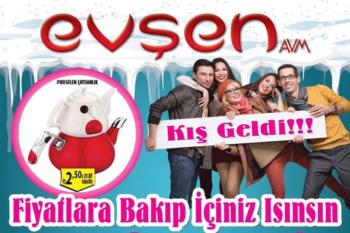 Evşen AVM’de Kışa merhaba kampanyası