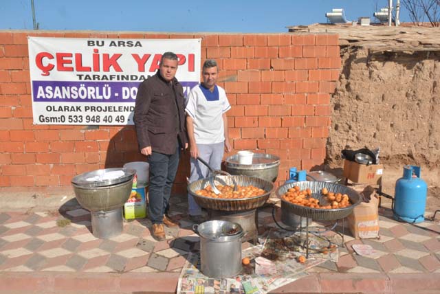 Çelik Yapı, yeni inşaatına lokma dökerek başladı