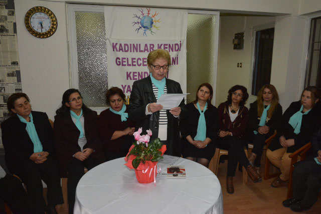 8 Mart Kadın Dayanışma Derneği, Kadının seçme seçilme günü basın açıklaması