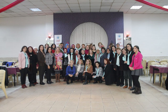 8 Mart Kadın Dayanışma Derneği Birlik ve beraberlik kahvaltısında buluştu