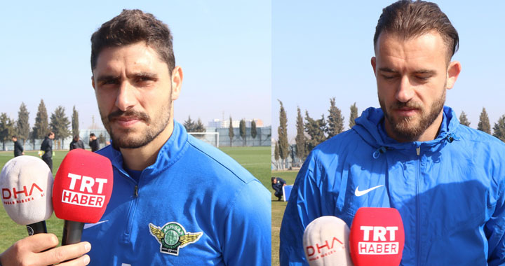 Akhisar Belediyespor'da Özer ve Cikalleshi Antalyaspor maçı öncesini değerlendirdi