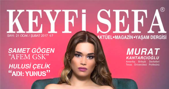 Keyfi Sefa’nın 21. Sayısı okuyucuyla buluştu