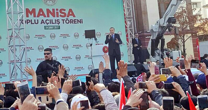 Cumhurbaşkanı Erdoğan, Manisa’da toplu açılış törenine katıldı