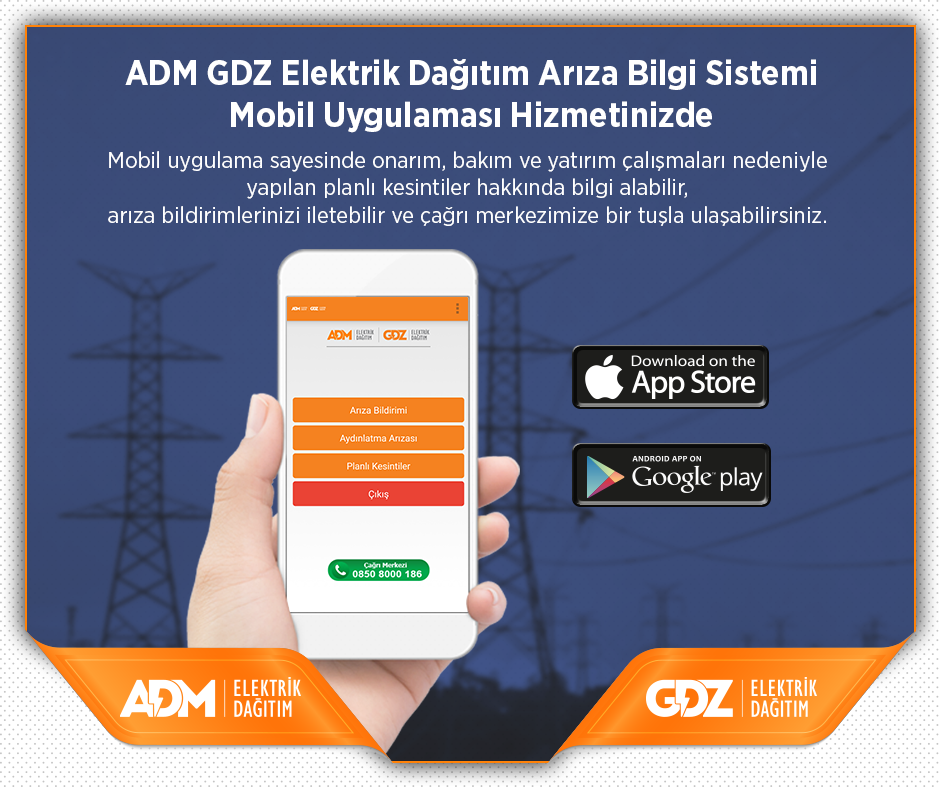 ADM - GDZ Elektrik Dağıtım, hizmeti mobile taşıdı