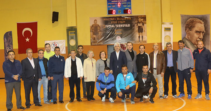 Satır Mustafa ve Taksi Zeki 2. Futsal Turnuvası açılış seremonisi yapıldı