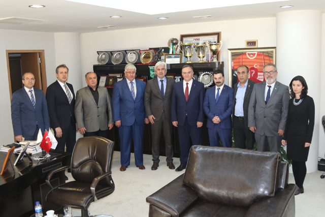 MHP Milletvekili Akçay’dan Belediye Başkanı Salih Hızlı’ya ziyaret