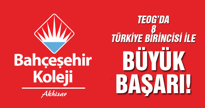 TEOG'da 8 Türkiye Birincisi ile Büyük Başarı