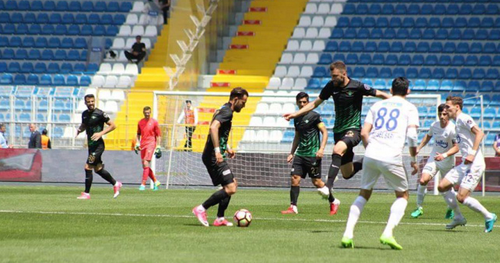 Akhisarspor, 6 hafta sonra deplasmandan 3 puan çıkardı