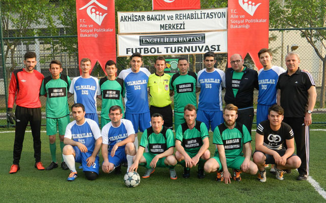 Engelliler Haftası futbol turnuvası başladı