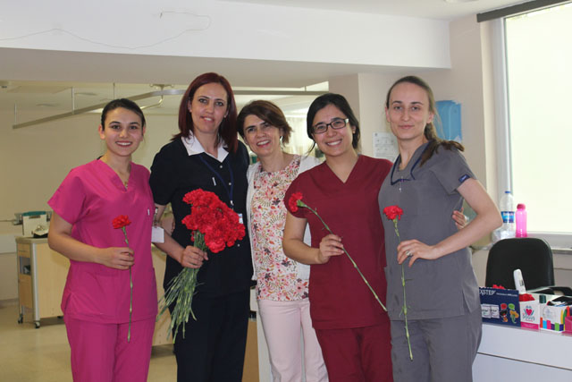 Özel Doğuş Hastanesi’nde hemşireler günü kutlandı