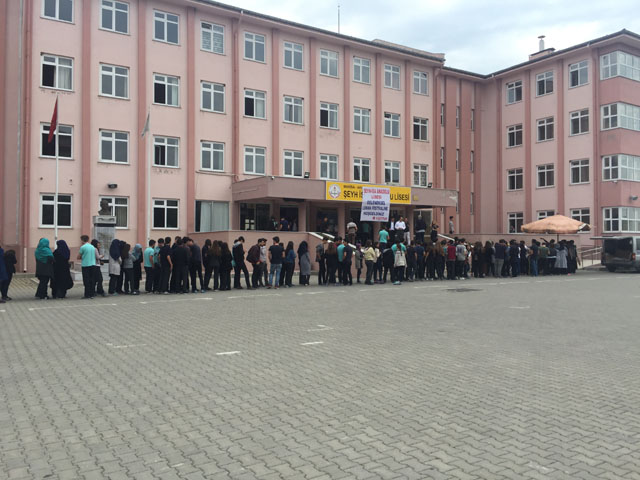 Şeyh İsa Anadolu Lisesi, geleneksel lokma hayrı yapıldı