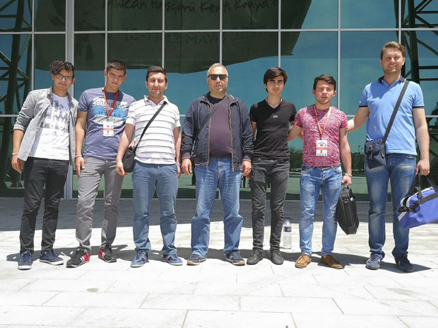 Cumhuriyet MTAL, Uluslararası robot yarışmasında katıldı