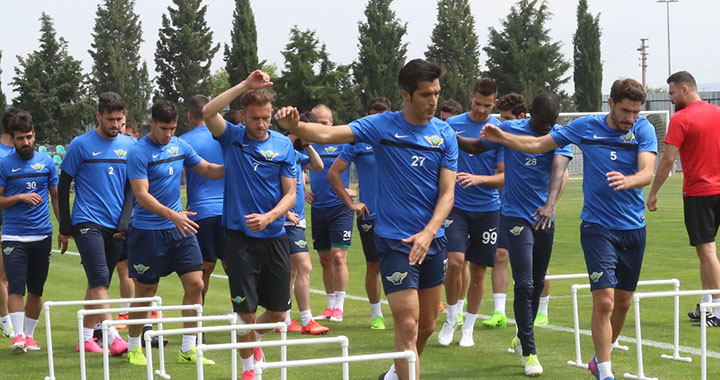 Akhisar Belediyespor, Atiker Konyaspor maçı hazırlıklarına başladı