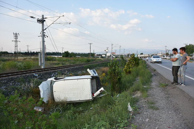 Akhisar’da trafik kazası: 1 yaralı