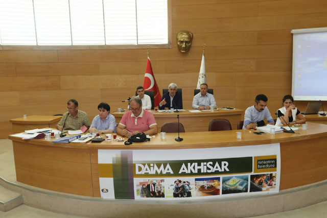 Akhisar Belediyesi 2017 yılı Temmuz ayı meclis toplantısı yapıldı