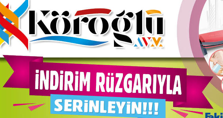 Köroğlu AVM’de indirim rüzgarı başlıyor