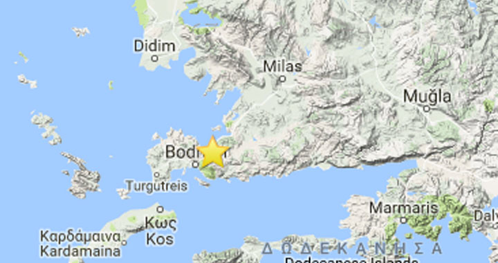 Ege'deki 6.3 şiddetindeki deprem Akhisar'da da hissedildi
