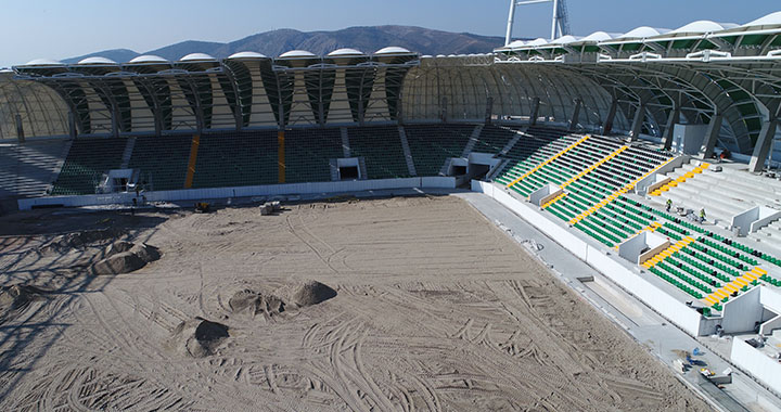 Spor Toto Akhisar Belediye Stadyumunda son durum