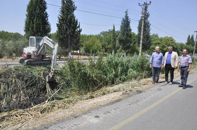 Hürriyet Mahallesi’ndeki dere temizliği tamamlandı