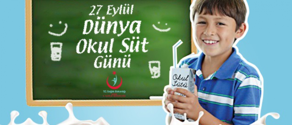 27 Eylül Dünya Okul Süt Günü